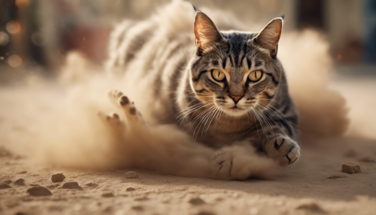 pourquoi les chats se roulent dans la poussière