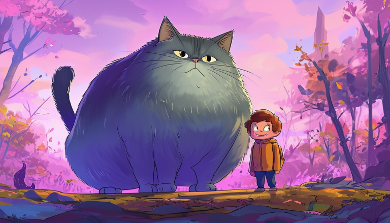 Comment ce Maine Coon gigantesque défie-t-il toutes les normes de taille de chat ? Découvrez l’histoire incroyable de Finn, aussi grand qu’un enfant de 9 ans !